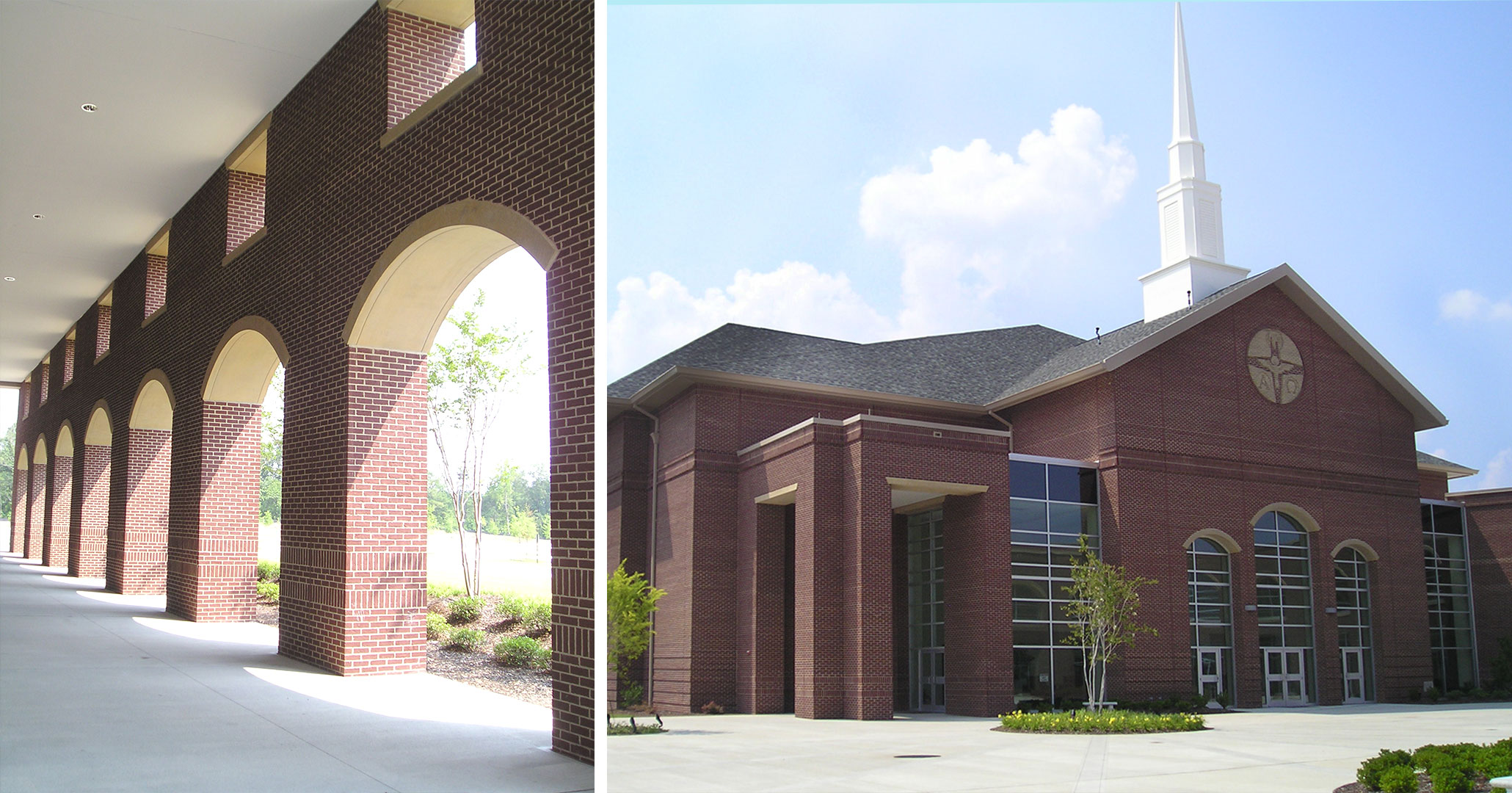 Boudreaux architects worked with the Riverland Hills Church to provide master planning services for their campus.