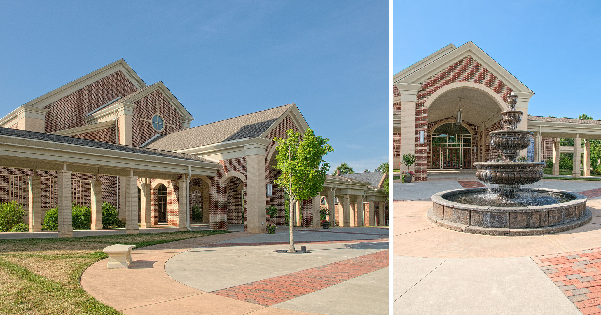Boudreaux architects worked with St. Mark Catholic Church to design a new church for parishers.