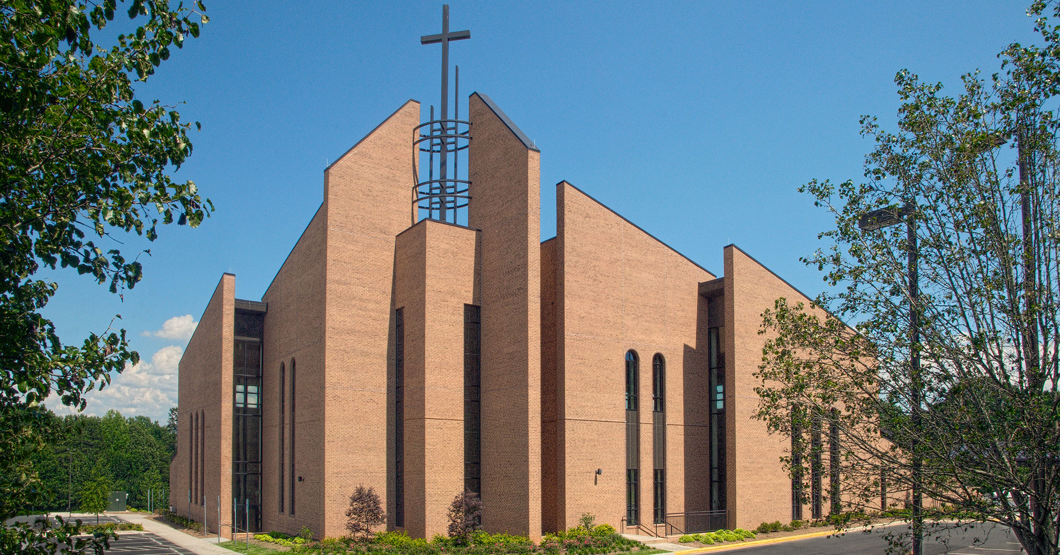 Boudreaux is experienced in designing Catholic churches, working with St. Therese in Mooresville, NC we designed a space that serves as a spiritual space.