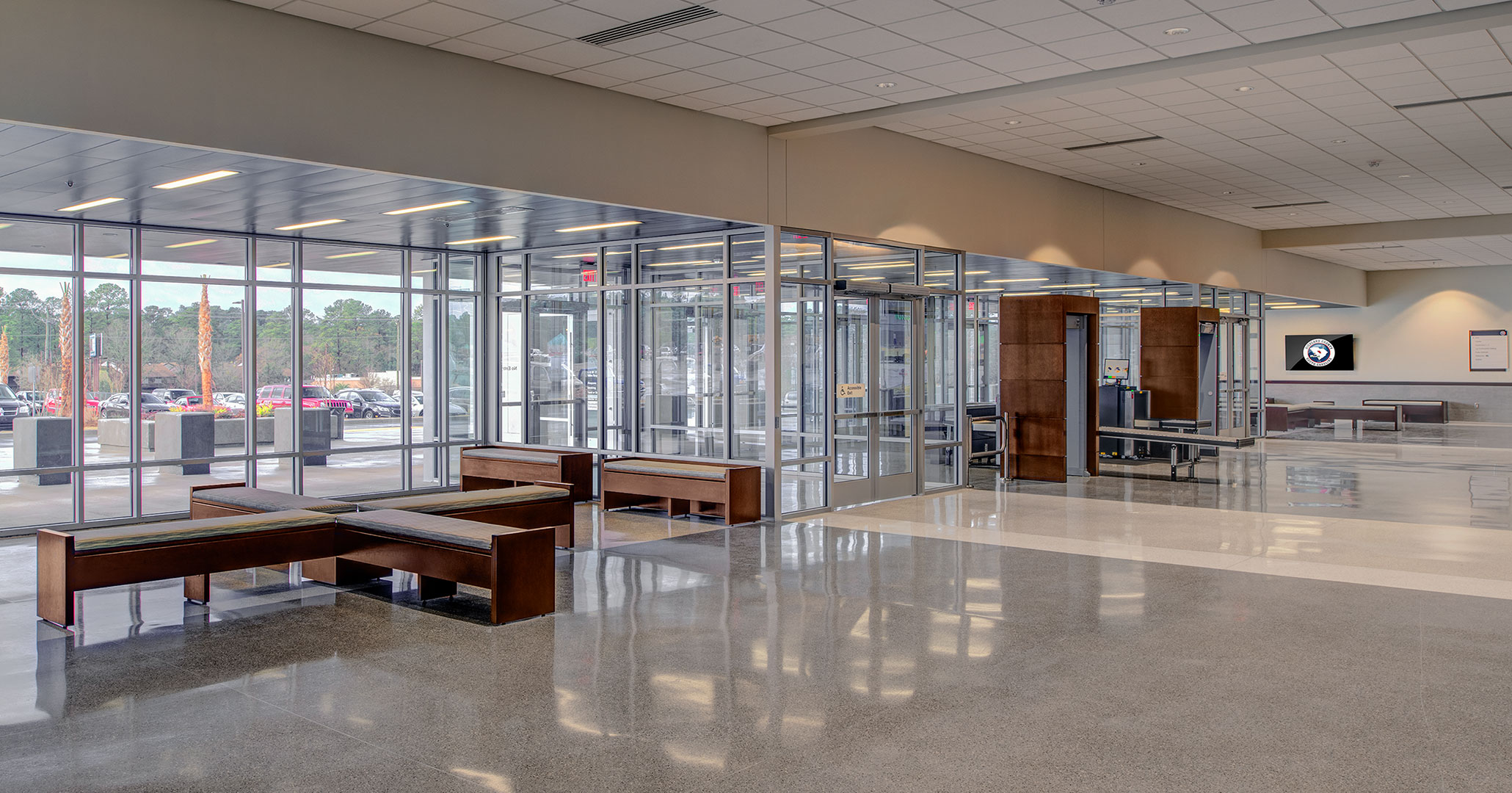 Richland County worked with Boudreaux architects to design a modern courthouse.