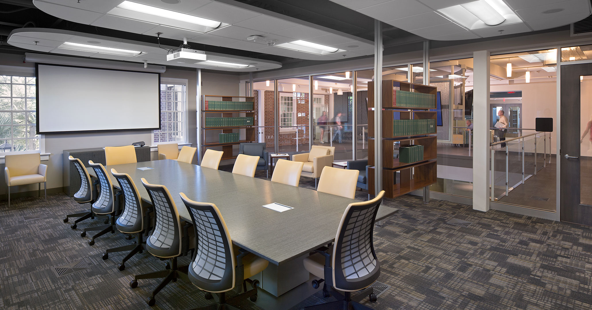 University of South Carolina hired Columbia, SC architects Boudreaux to design classrooms at the School of Journalism.