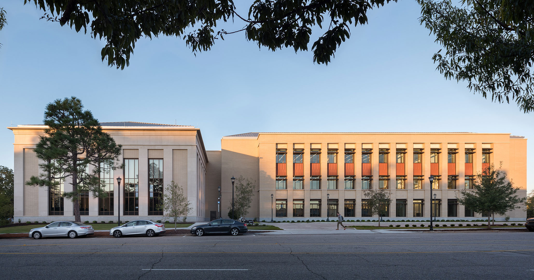 University of South Carolina worked with Boudreaux architects to design the new prestigious Law School.