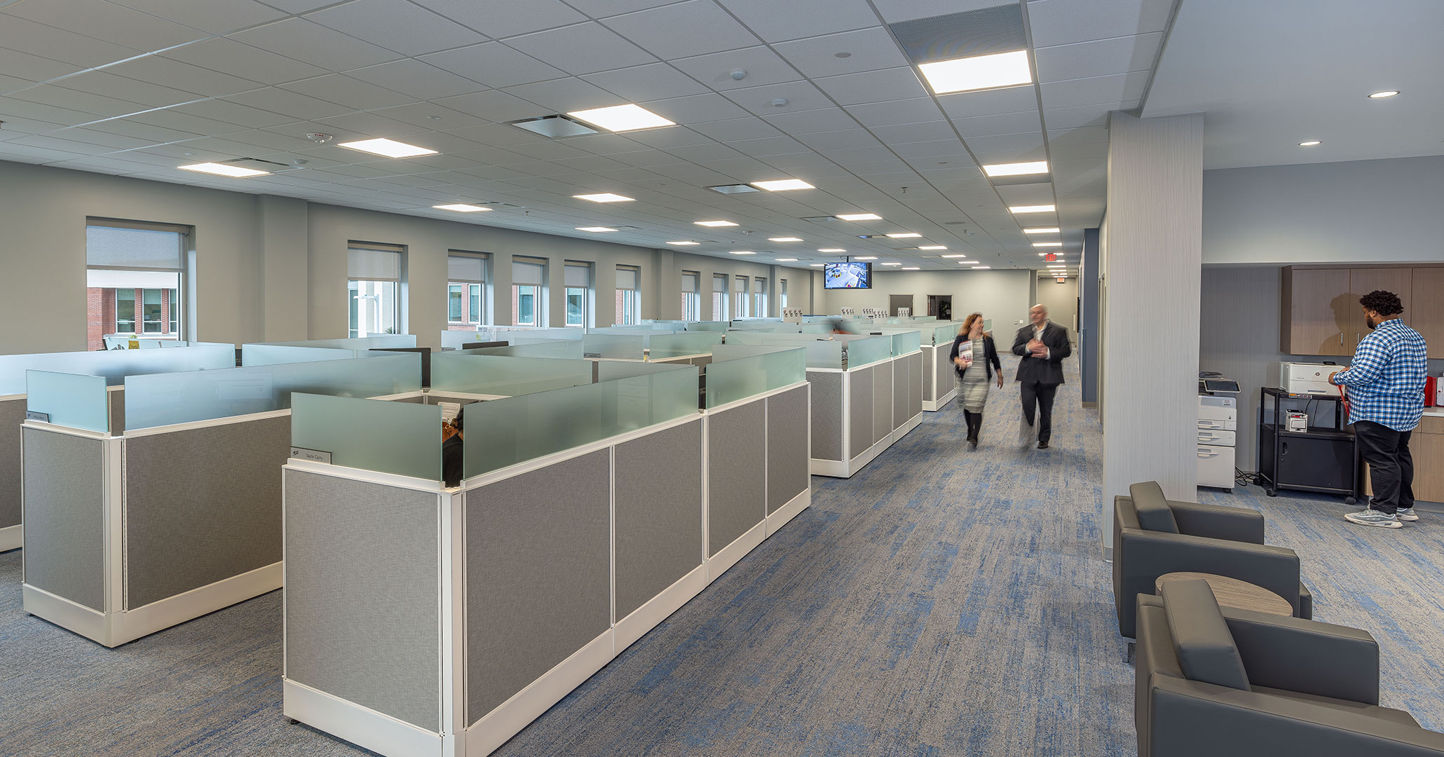 The newly constructed SCU Headquarters is approximately 74,000 square feet of office space.
