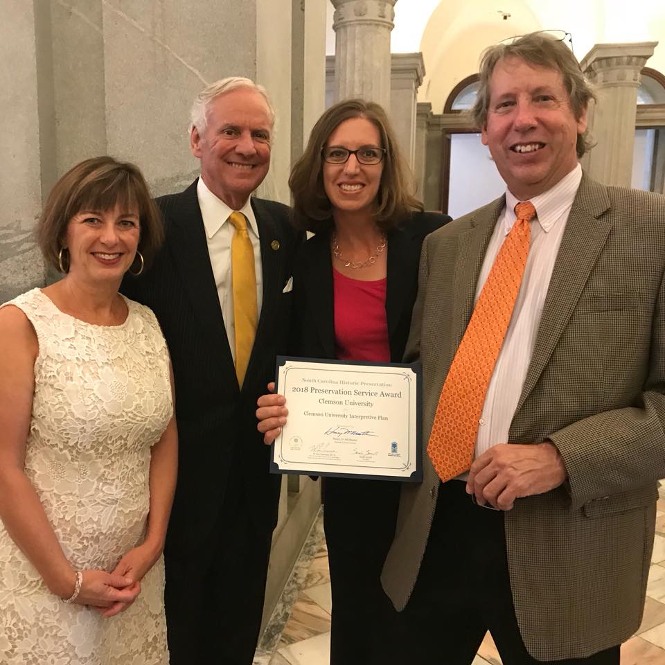 Award Acceptance from Governor McMaster