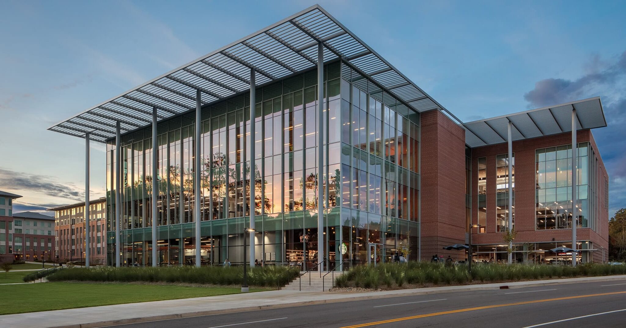 Building View of Douthit Hills Student Community Hub