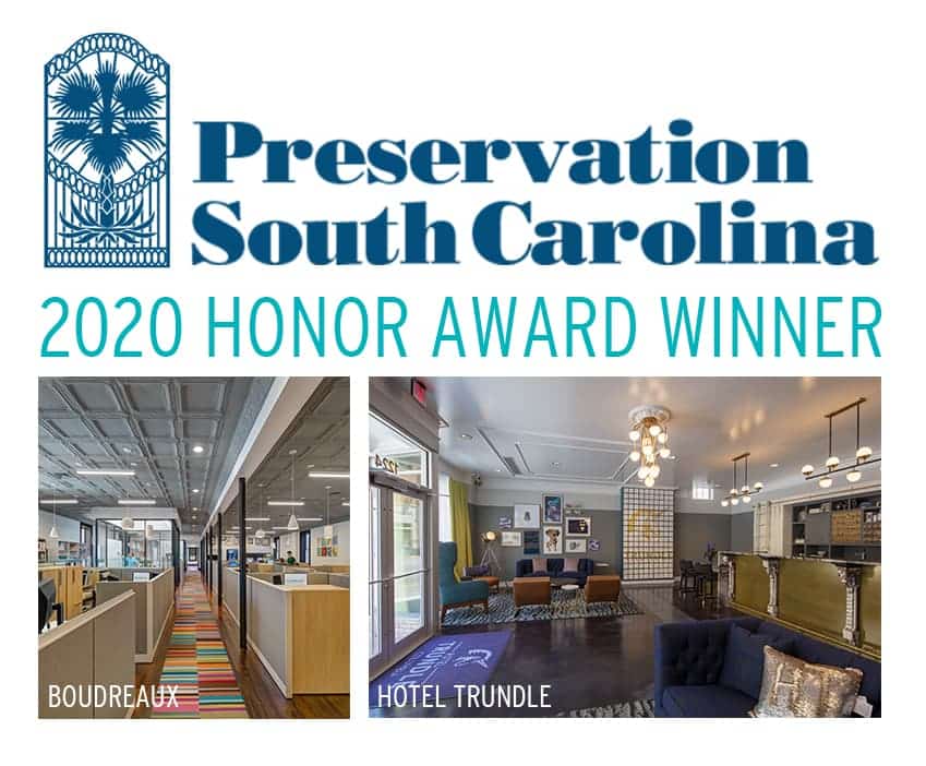 Preservation SC 2020 Honor Award Winner