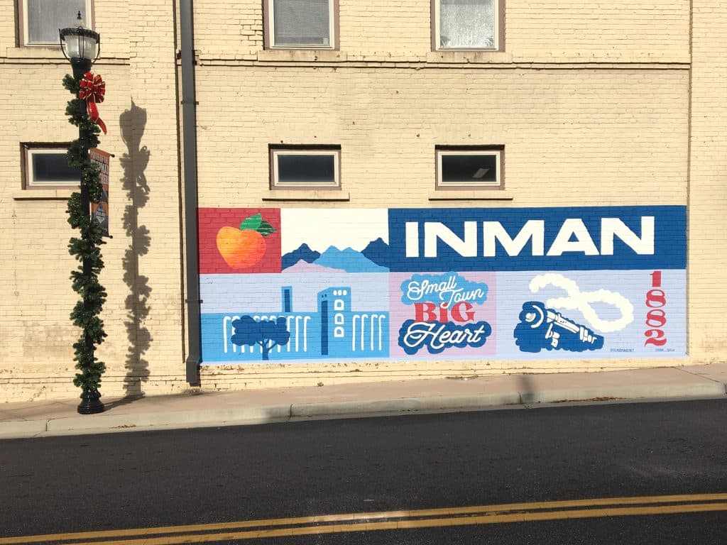 City of Inman Mural