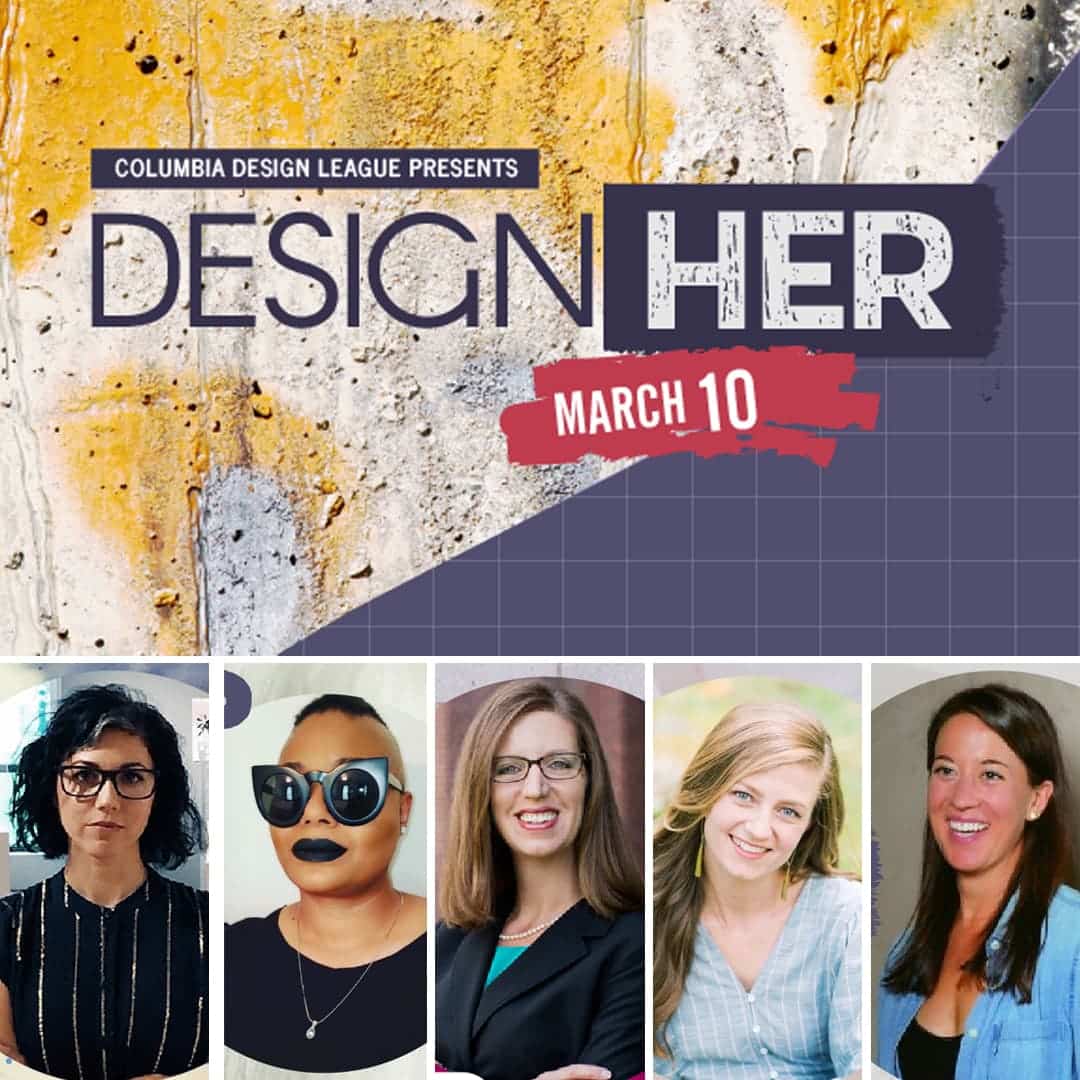 Columbia Design League Panel with Heather Mitchell