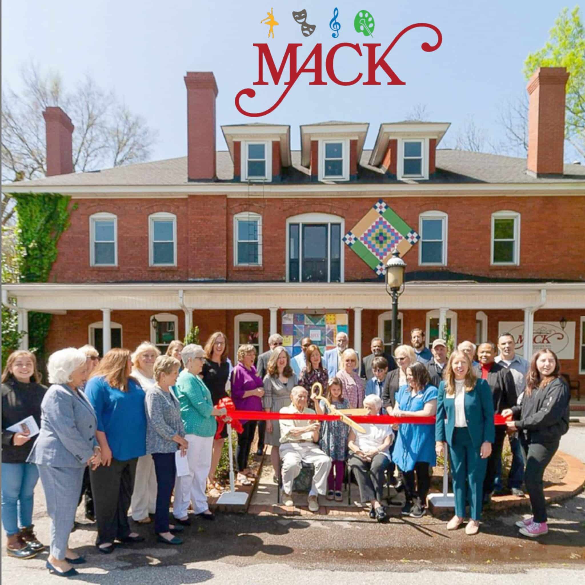 Ribbon cutting ceremony at the MACK