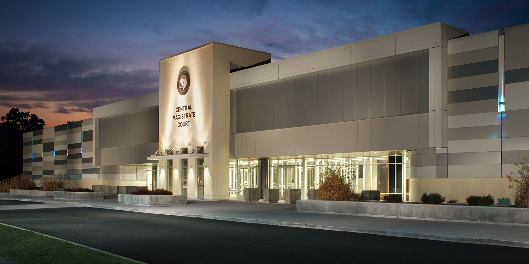 Boudreaux architects and interior designers worked with Richland County on the new Decker Blvd Courthouse.