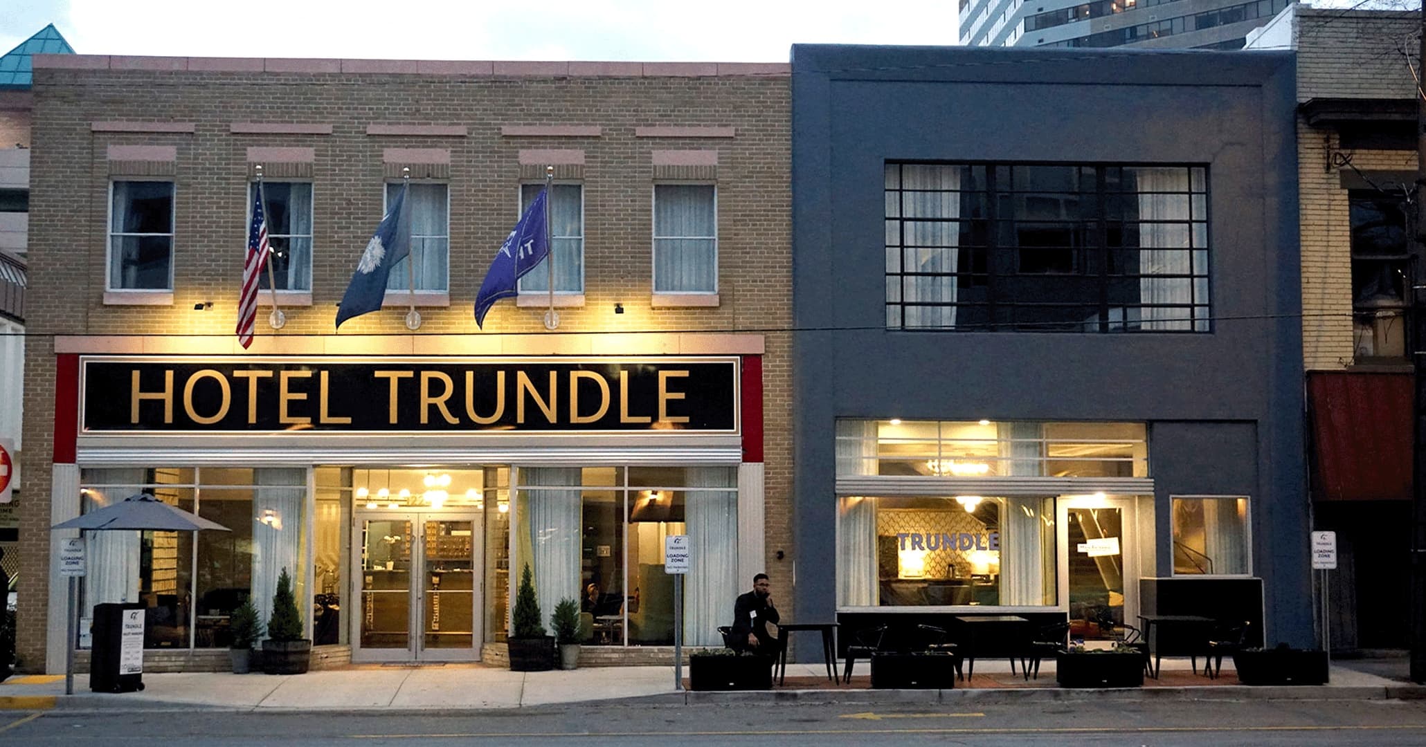Boudreaux architects worked with Hotel Trundle to rehabilitate a historic property.
