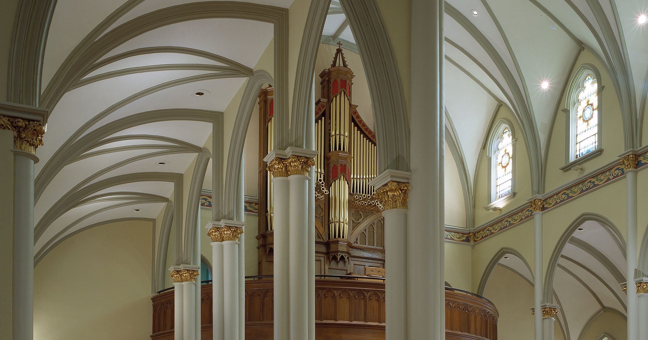 St Peter’s Catholic Church in Columbia, SC worked with Boudreaux architects to restore the Basilica.