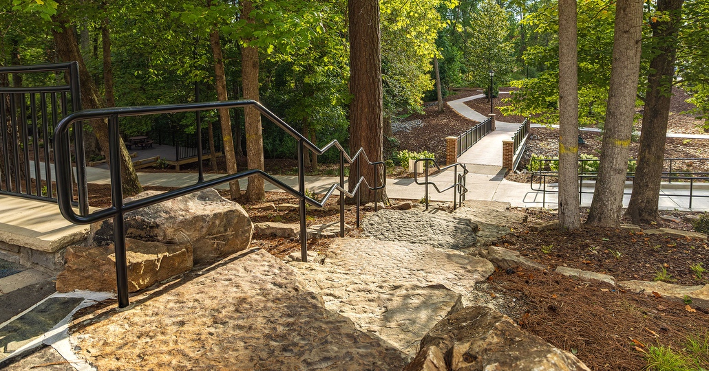 BOUDREAUX architects expanded the Town of Lexington park by 8.25 acres.