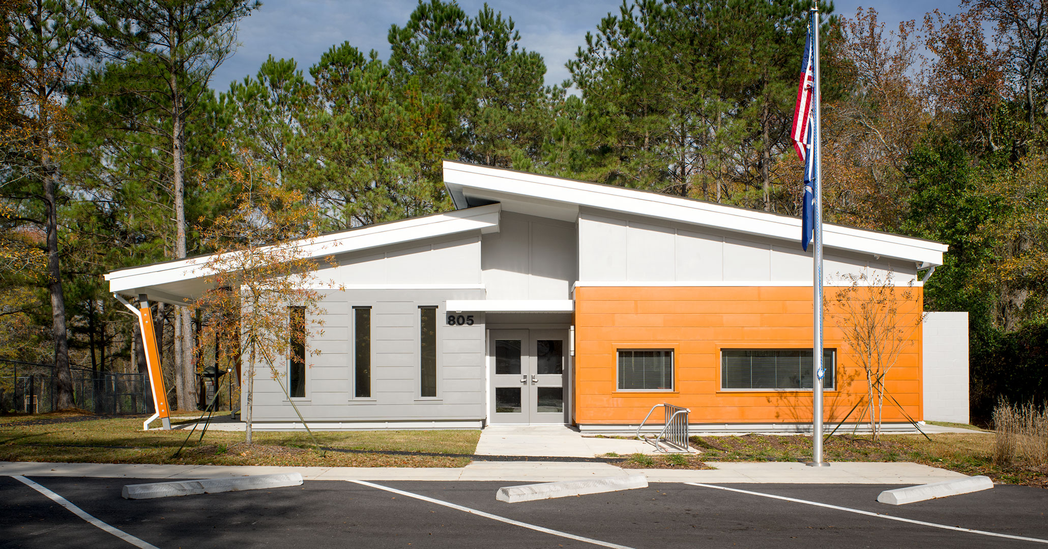 Richland County Recreation worked with Boudreaux architects to design and build the Ridgewood Community Center.
