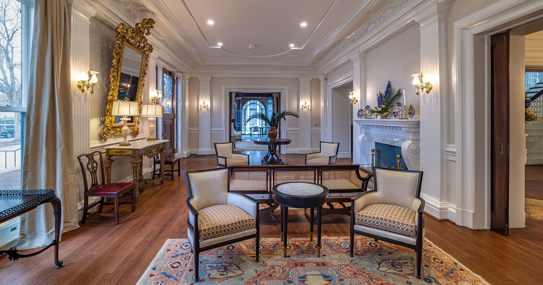 BOUDREAUX architects made the entry to the Taylor House welcoming
