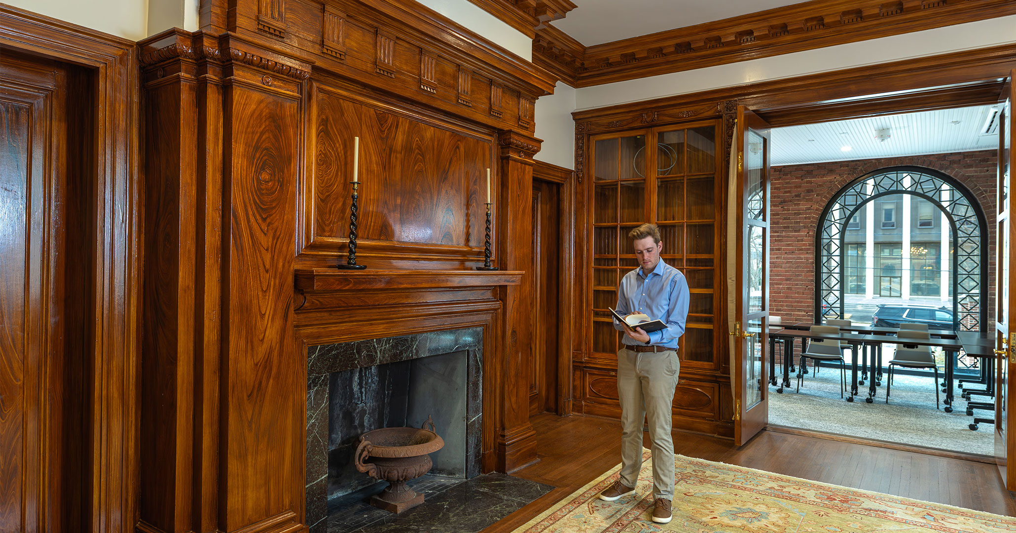 BOUDREAUX architects rehabilitated the Taylor House now home to the University of South Carolina School of Law Admissions