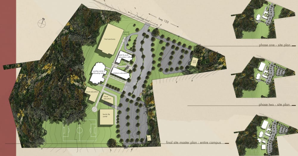 Clemson United Methodist Church Master Plan