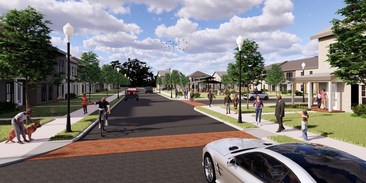BOUDREAUX architects and planners created a master plan for “One Hartsville” in Hartsville, SC