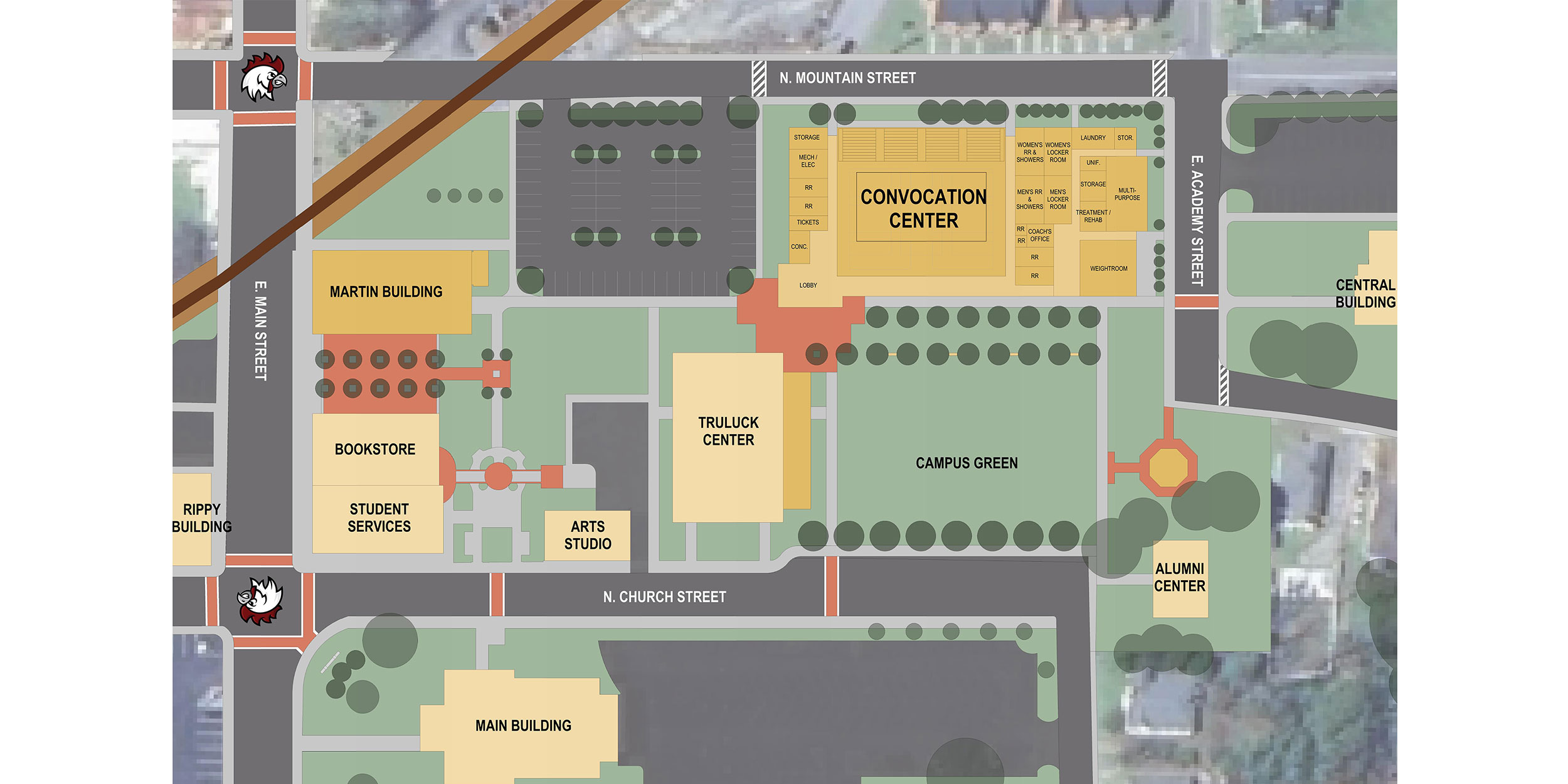 BOUDREAUX master planning team developed the USC Union Master Plan update in 2025.